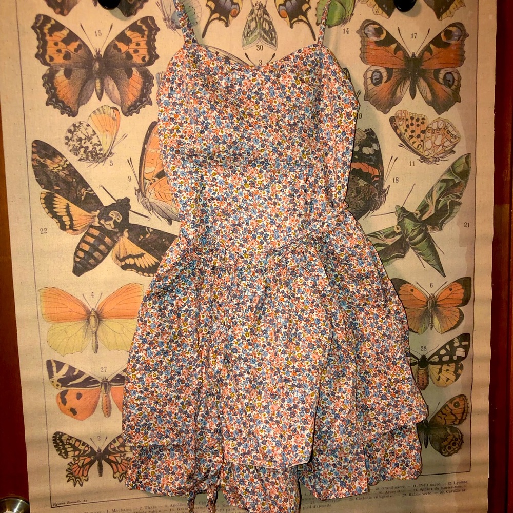 Cottagecore Summer Floral Dress 🌼